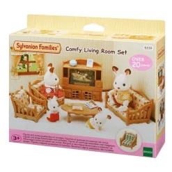 Sylvanian Families Set de Salón de Hogar, Más de 20 Piezas