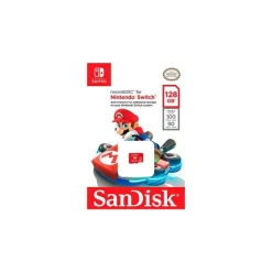 Tarjeta Memoria MICRO SD XC Super Mario 128GB SANDISK