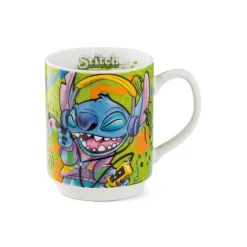 Taza apilable Verde Stitch 350ml EGAN