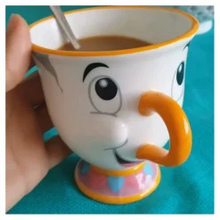 Taza Chip La Bella y la Bestia