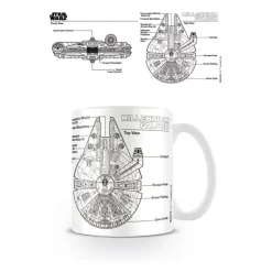 Taza Croquis Halcón Milenario