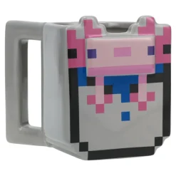 Taza 3D Ajolote Minecraft