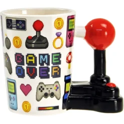 Taza 3D Game Over Retrogaming