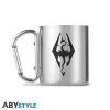 Taza de acero con mosquetón Skyrim - Licencia oficial