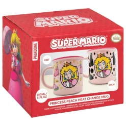 Taza de cerámica sensitiva al calor Princess Peach 300 ml