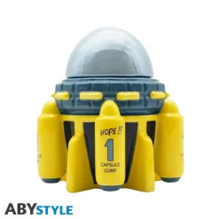 Taza Dragon Ball 3D con Tapa Cápsula del Tiempo