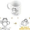 Taza Garfield de cerámica con licencia oficial, 350 ml