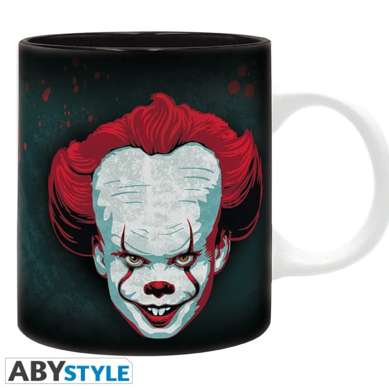 Taza IT de 320 ml con diseño de Pennywise y caja