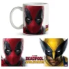 Taza Marvel Deadpool & Wolverine de cerámica 340 ml
