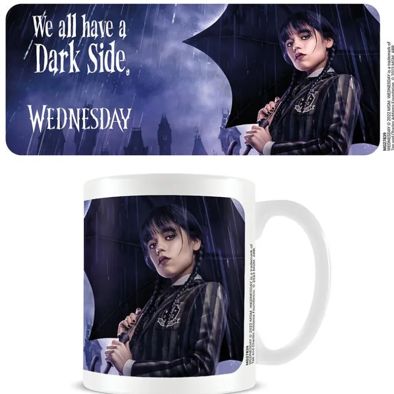 Taza Miércoles Lado Oscuro