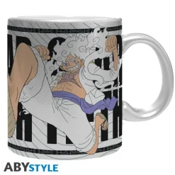 Taza One Piece Luffy Gear 5th 320 ml Subli Silver