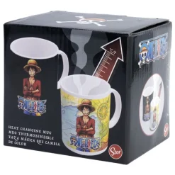 Taza sensitiva al calor One Piece Luffy 325 ml