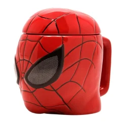 Taza Spider-Man 3D con tapa
