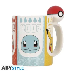 Taza starters con pokeball 3D Pokèmon