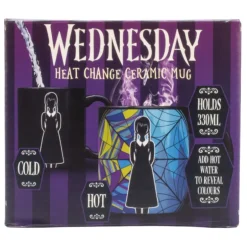 Taza Térmica Silueta Wednesday