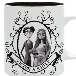 Taza Victor y Emily La novia Cadáver Tim Burton