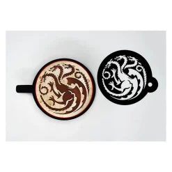 Taza y molde Capuccino Targaryen Juego de Tronos