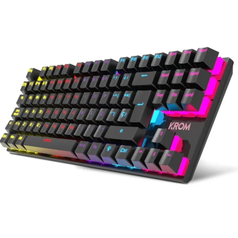 Teclado Gaming KROM Kasic TKL RGB Rainbow