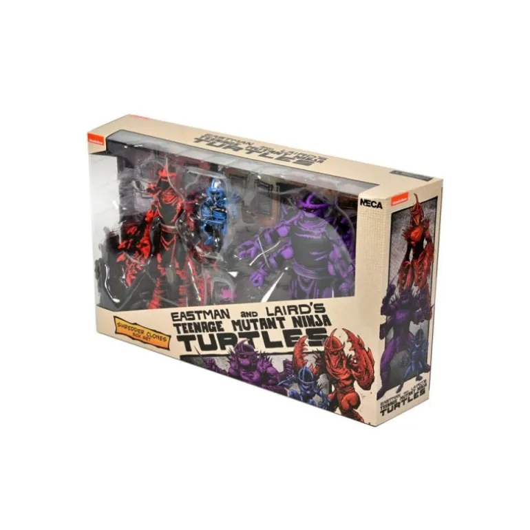 Teenage Mutant Ninja Turtles (Mirage Comics) Figuras Shredder Clones Box Set 18 cm