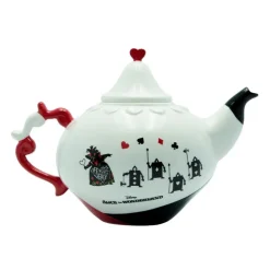 Tetera y Plato Alicia en el País de las Maravillas Reina de Corazones Disney