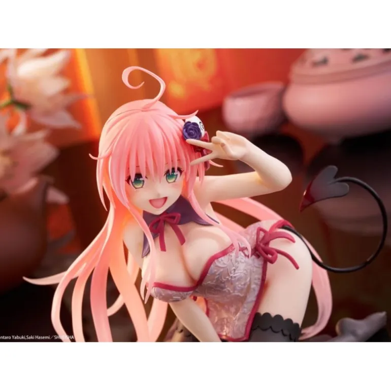 To Love-Ru Darkness Estatua PVC Lala Chinese Dress 13 cm