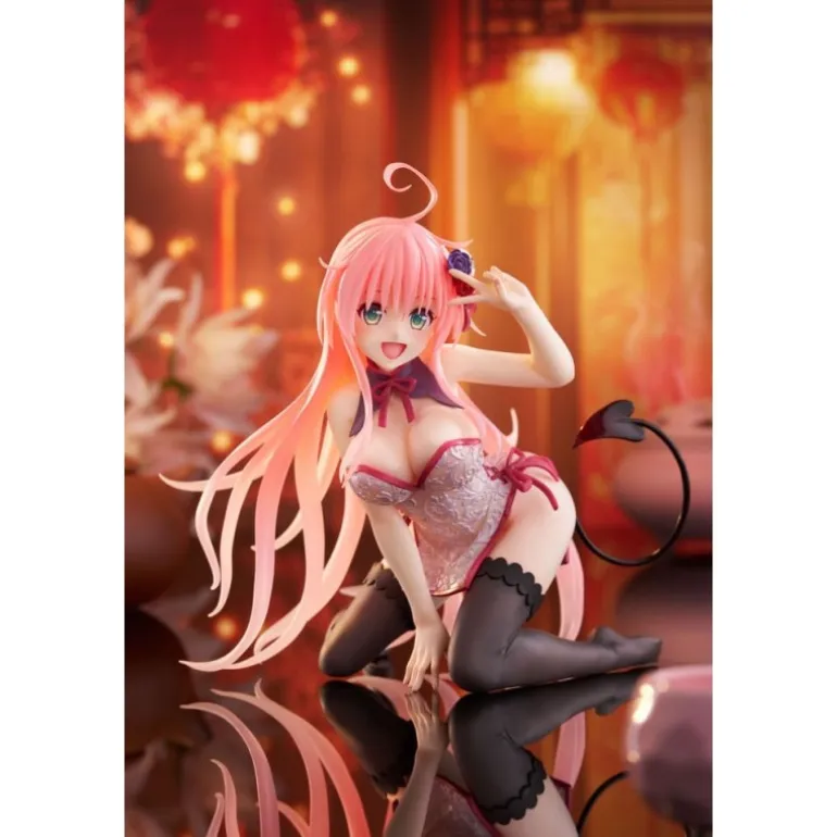 To Love-Ru Darkness Estatua PVC Lala Chinese Dress 13 cm