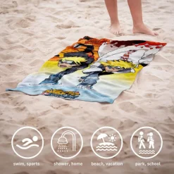 TOALLA ALGODÓN PREMIUM NARUTO