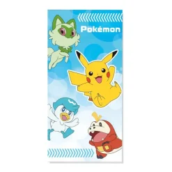 Toalla de microfibra Pokémon con diseño colorido