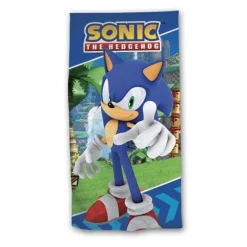 Toalla de Microfibra Sonic 70x140cm - Diseño de Sonic the Hedgehog