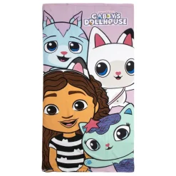 Toalla Gabby's Dollhouse Microfibra