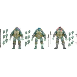Tortugas Ninja Pack de 3 Figuras Ghost Brothers 18 cm NECA