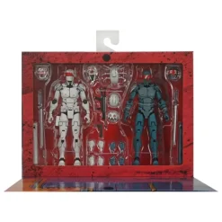 Tortugas Ninja (The Last Ronin) Pack de 2 Figuras Synja Robots 18 cm