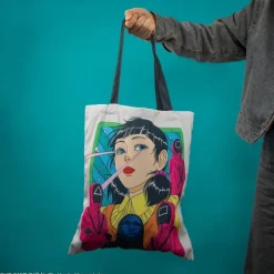 Tote Bag de Squid Game con Diseño Exclusivo y Colores Vibrantes