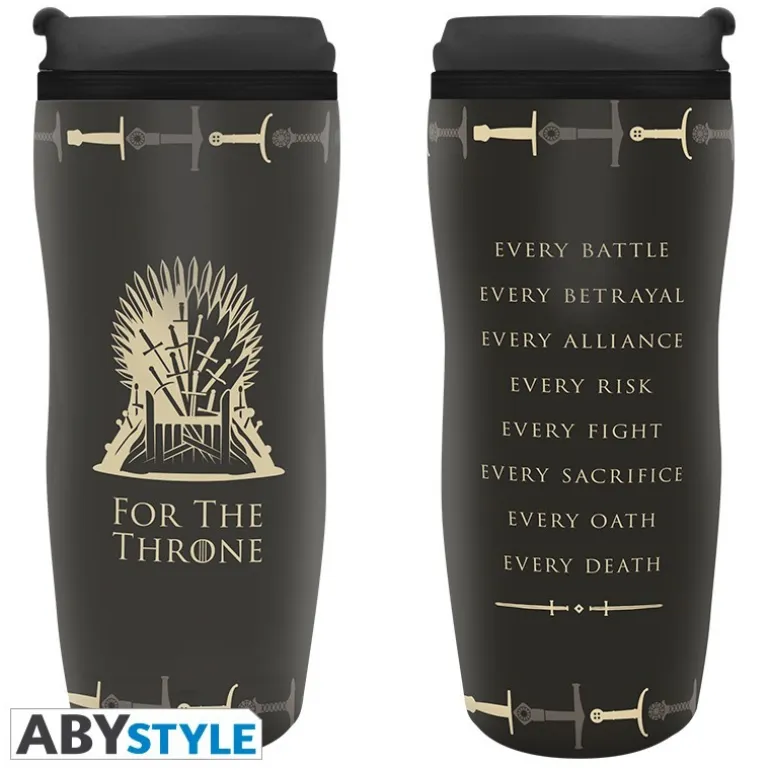 Travel mug "Throne" de Juego de Tronos - 355ml