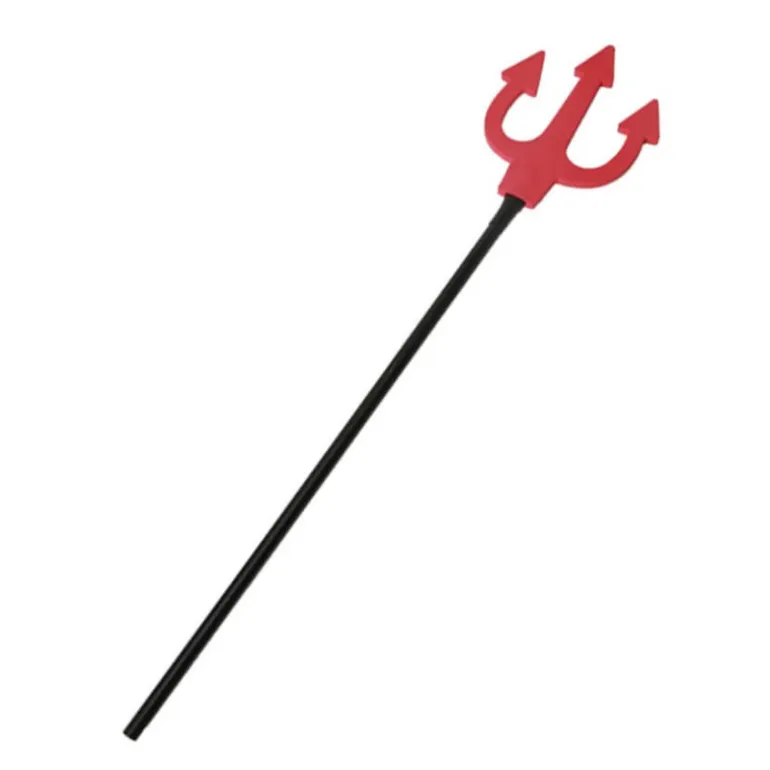 Tridente Rojo y negro eva infantil 58 cm