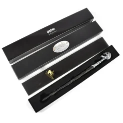 Varita de colección Mortífago con calavera ed. carácter