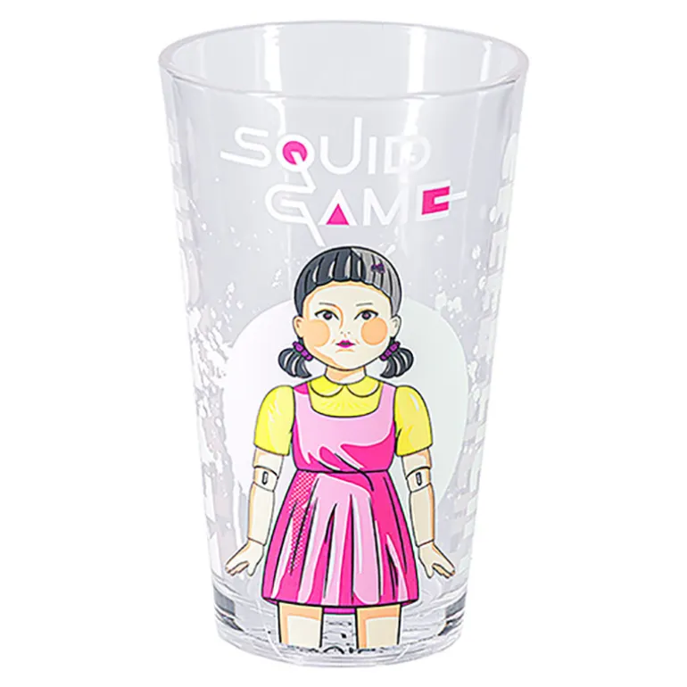 Vaso con Cambio de Color Muñeca Young-hee Juego del Calamar