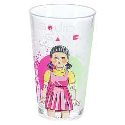 Vaso con Cambio de Color Muñeca Young-hee Juego del Calamar
