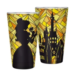 Vaso de Cristal La Bella y la Bestia Disney