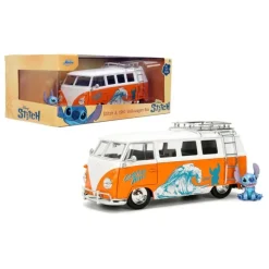 Vehículo 1/24 1961 VW Bus Stitch con figura