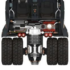 Vehículo Batman 1989 Super Cyborg Batmobile Tumbler 33 cm