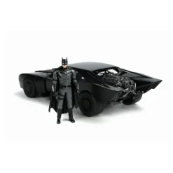 Vehículo Batmobile 1/18 Batman Jada Toys con Figura 7 cm