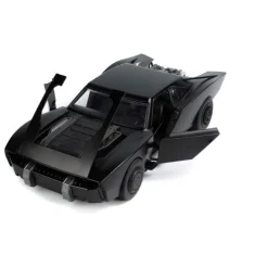 Vehículo Batmobile 1/18 Batman Jada Toys con Figura 7 cm