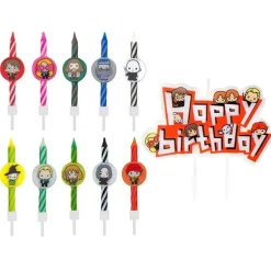 Velas Cumpleaños Harry Potter Kawaii