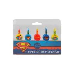 Velas De Cumpleaños Superman