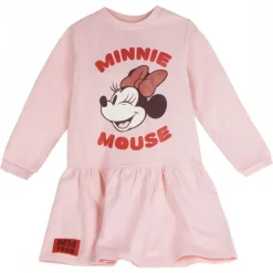 Vestido French Terry Minnie Mouse para Niñas de 3 a 6 Años