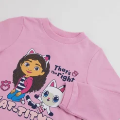Vestido Gabby's Dollhouse de French Terry para Niñas 3-6 Años