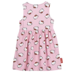 Vestido infantil rosa Hello Kitty
