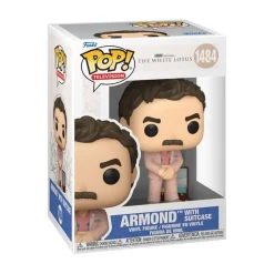 White Lotus POP! TV Figura de Vinilo Armond con Maleta 9 cm
