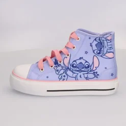 Zapatilla Alta de Loneta Vulcanizada Stitch